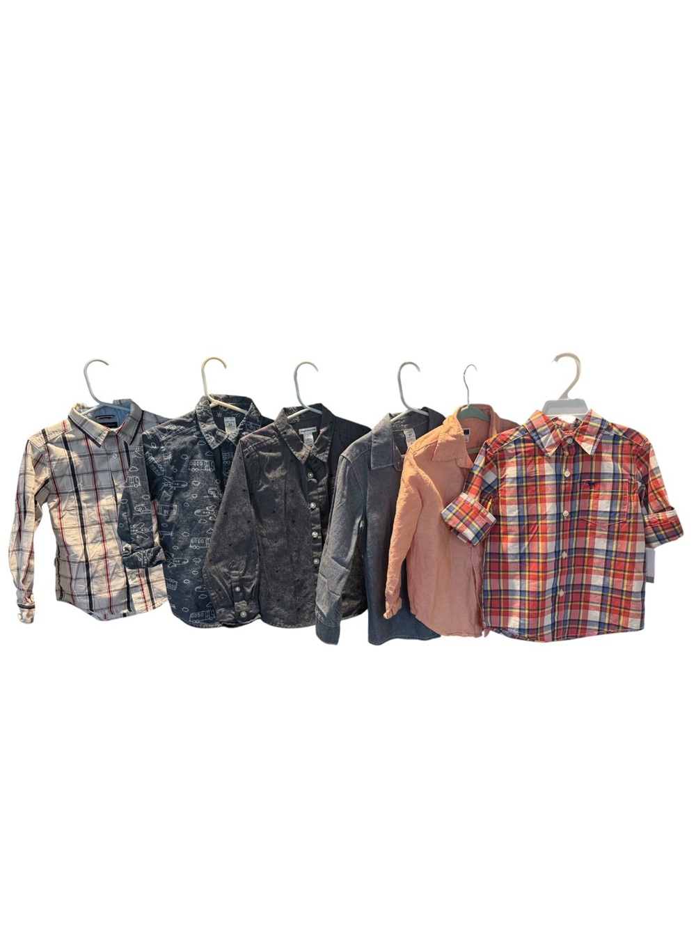 Boys 3T Shirt Bundle 6pc Carter’s Janie & Jack Tommy Hilfiger